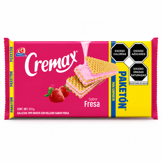 LCB2401 - Gamesa Cremax Fresa 8 x 213 g