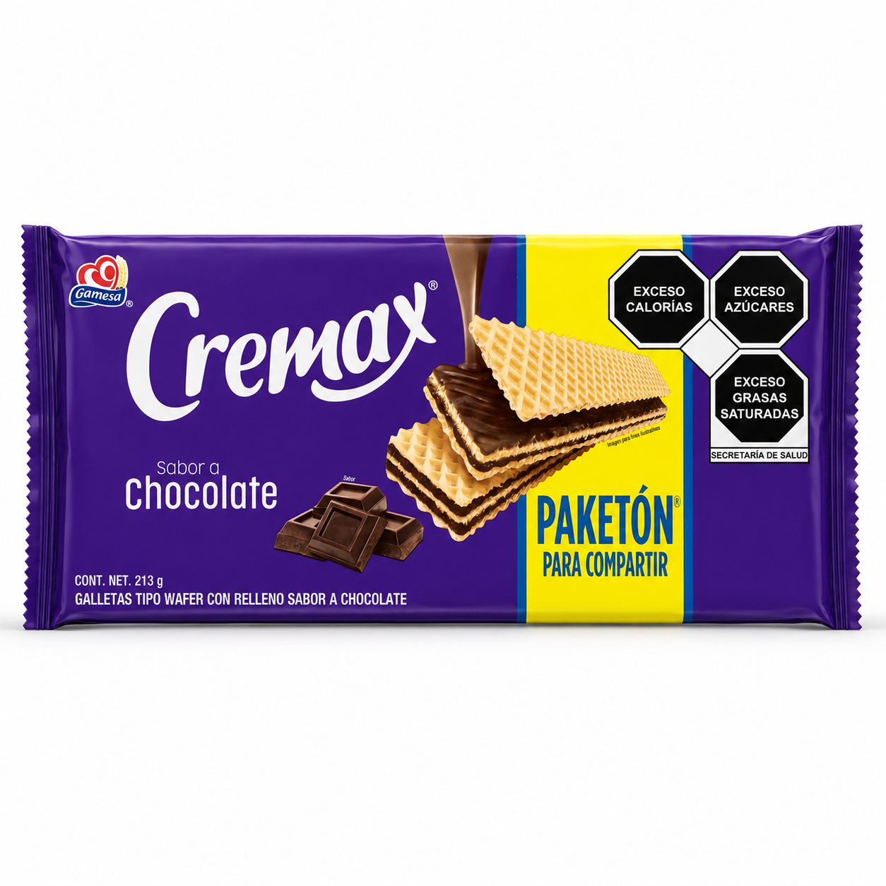 LCB2403 - Gamesa Cremax Chocolate 8 x 213 g
