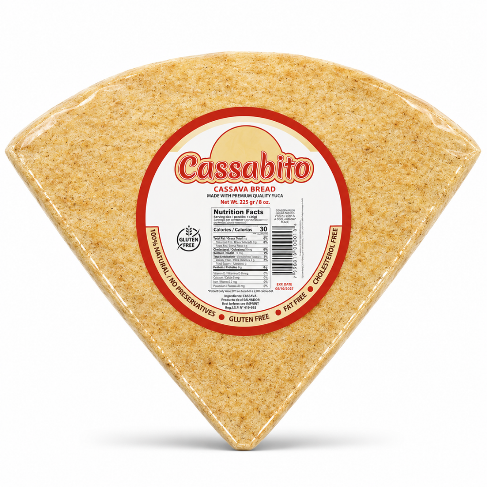 LCB3301 - Cassabito Cassava Bread 25 x 225 g