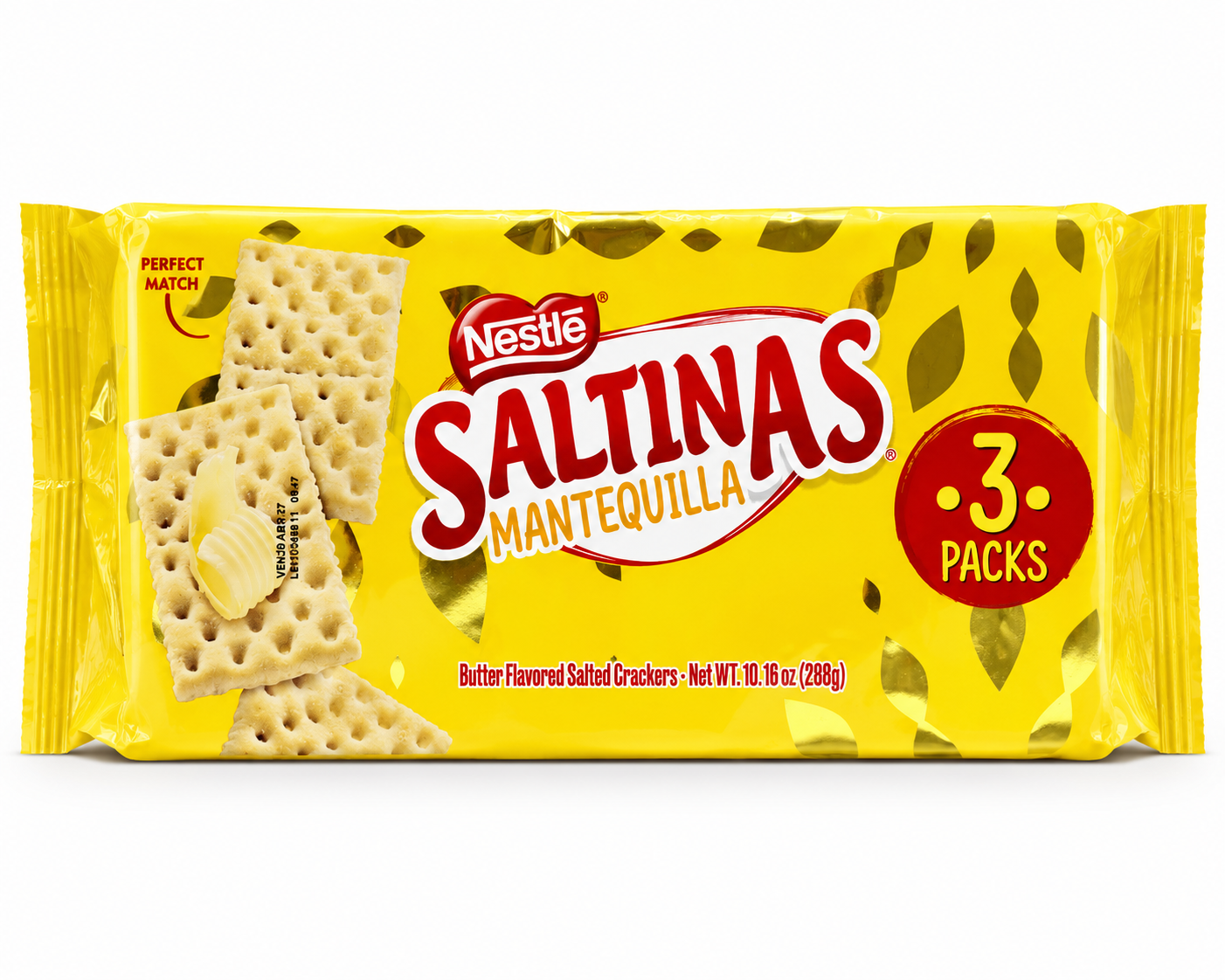 LCB3501 - Nestle Saltinas Mantequilla 24 x 288 g