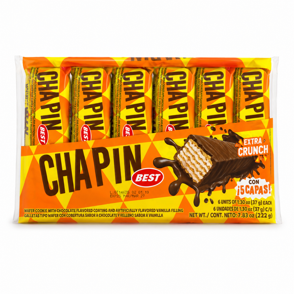 LCB3601 - Best Chapin Chocolate Extra Crunch 24 x 37 g
