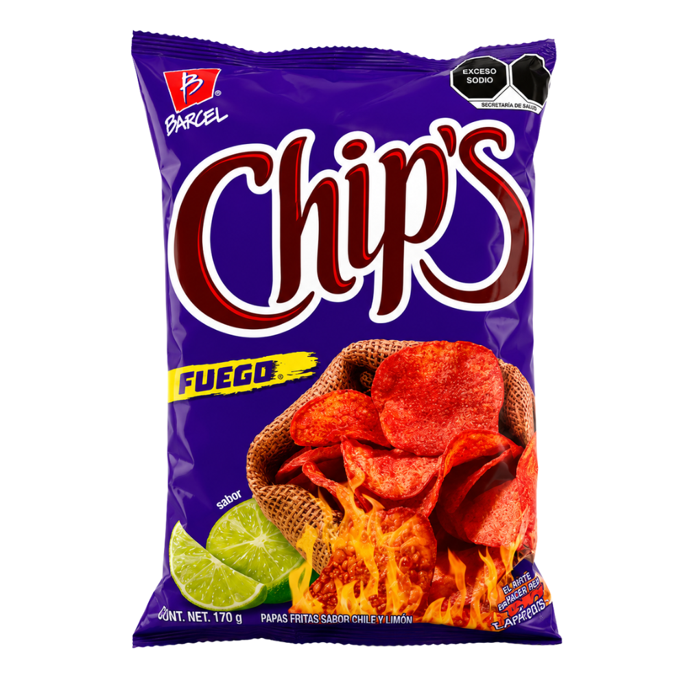 LCP02 - Barcel Chip's Fuego 1 x 170 g