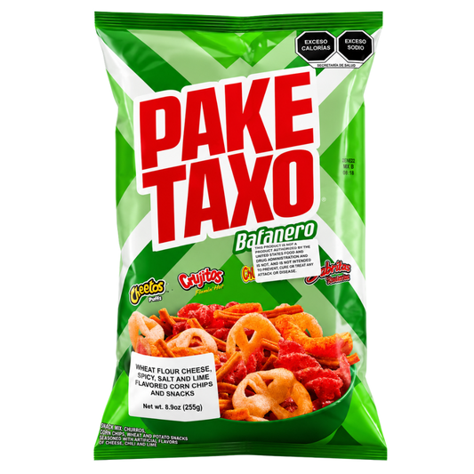 LCP05 - Paketaxo Botanero Chips (Green) 1 x 255 g