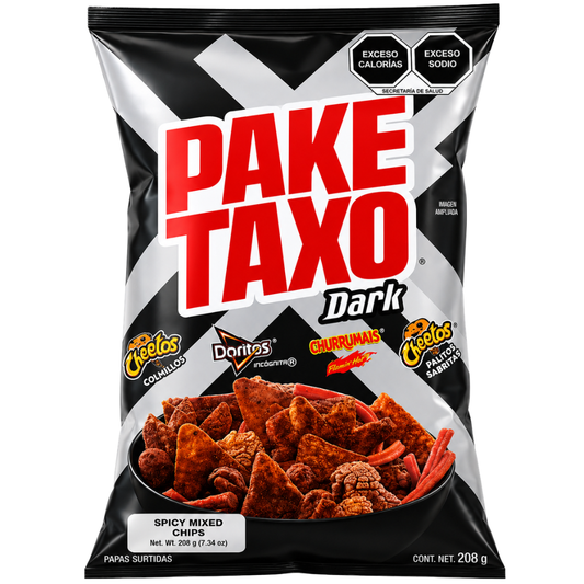 LCP0502 - Paketaxo Spicy Mixed Chips 1 x 7.34 oz (208g) Dark