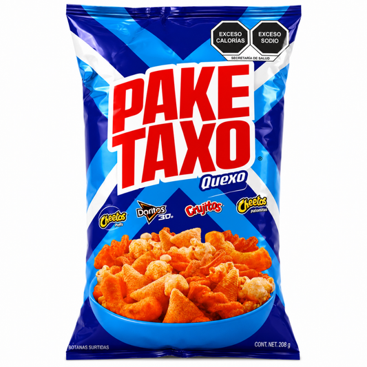 LCP05C - Paketaxo Queso Chips 1 x 7.34 oz (208g) Blue