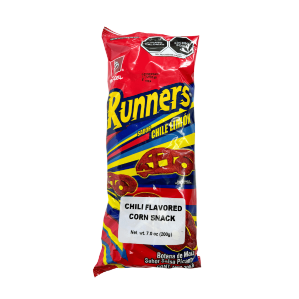LCP07A - Runners Sabor Chile Limon Chips 1 x 7.0 oz (200 g)
