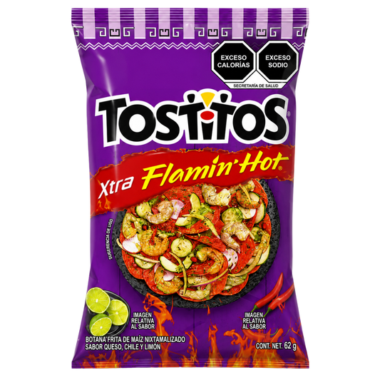 LCP0904 - Tostitos Xtra Flamin Hot  1 x 62 gr