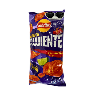 LCP09B - Sabritas receta Crujiente 1 x 100 gr ( Flaming Hot