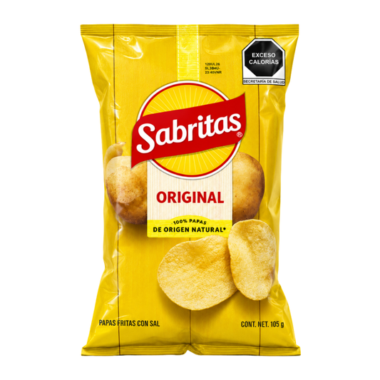 LCP09I - Sabritas Sal Natural ( Original) Comparte 1 x 105 g