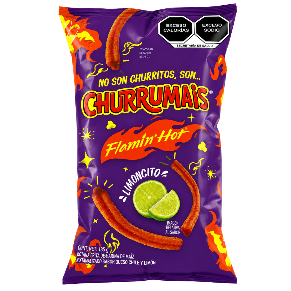 LCP10 - Churrumaiz Flamas Chips 1 x 6.5 ox (185g)