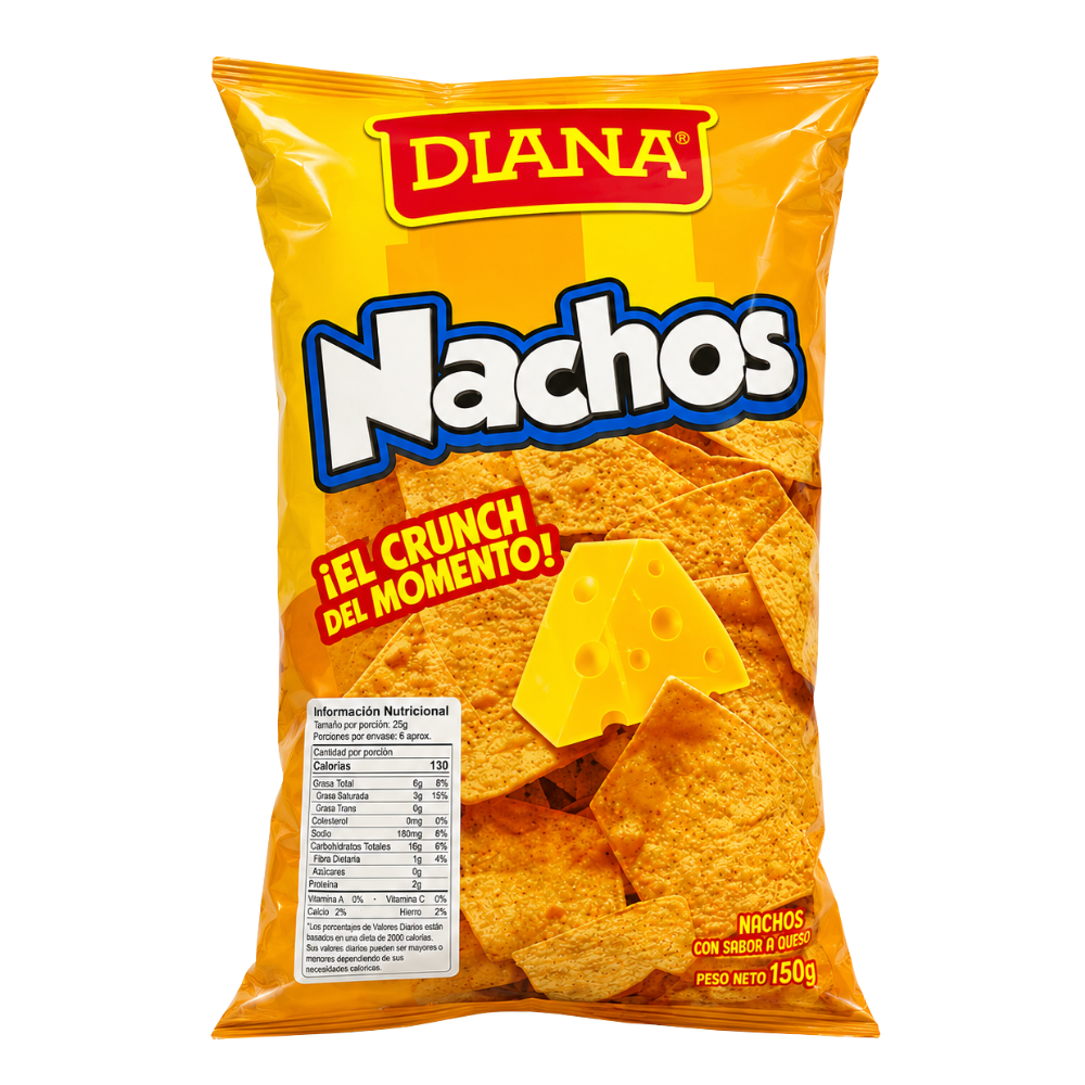 LCP1402 - Diana Nachos Crunch Del Momento 1 x 150 gr
