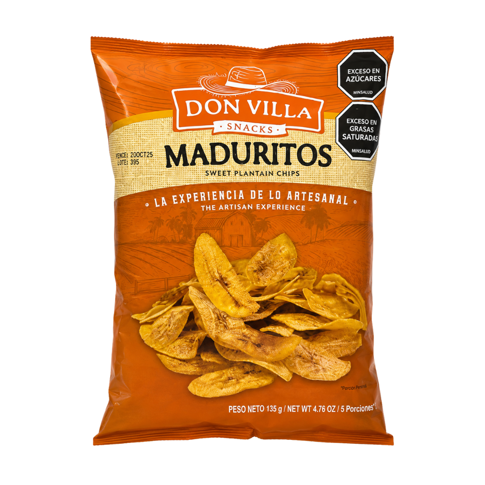 LCP2201 - Don Villa Maduritos Sweet Plantain Chips1 x 135 gr