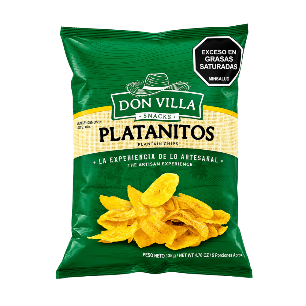 LCP2202 - Don Villa Platanitos Plantain Chips 1 x 135 gr