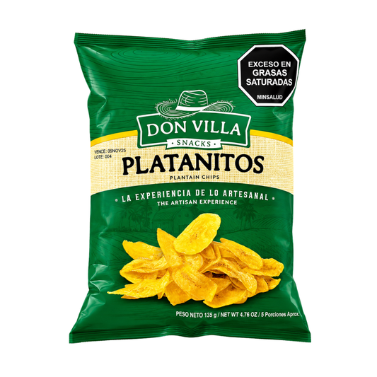 LCP2202 - Don Villa Platanitos Plantain Chips 1 x 135 gr