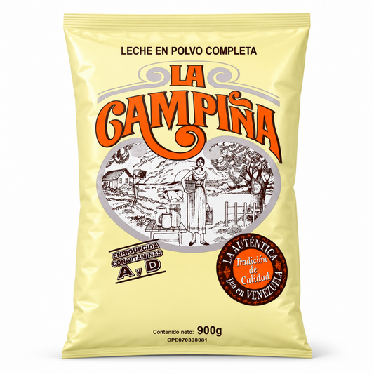 LDB0306 - La Campina Leche En  Polvo Completa 12 x 900 g