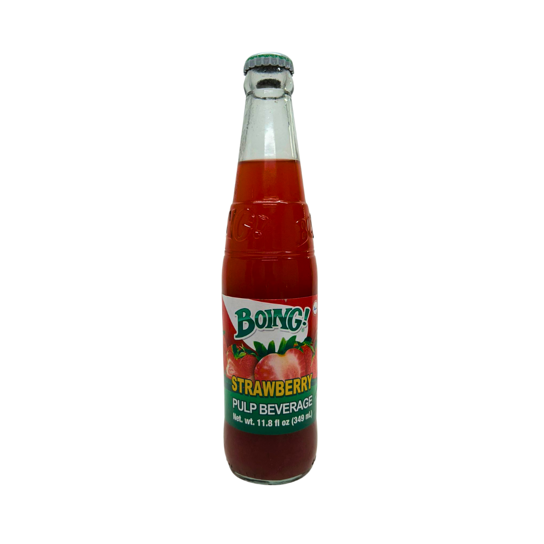 LDK21002 - Boing Fresa Strawberry Drink 24 / 349 ML Glass