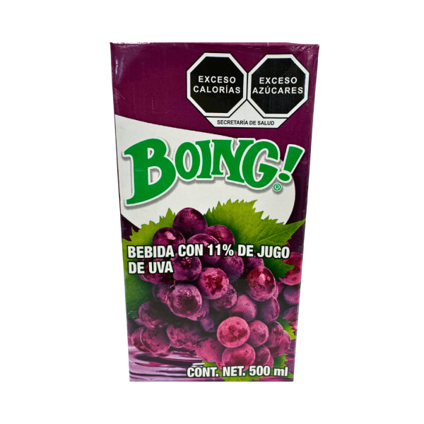 LDK11004 - Boing Uva (Grape Drink)  24 x 500 ml Tetrapack