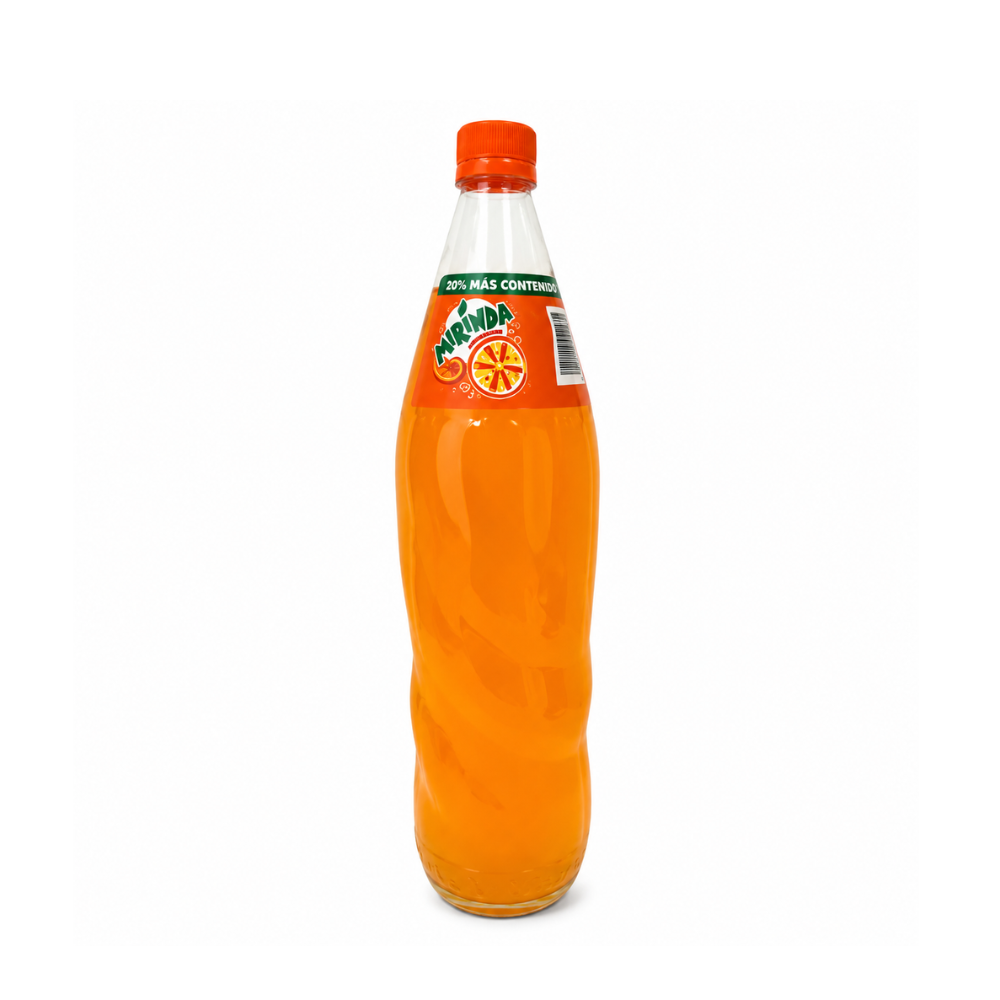 LDK06002 - Mirinda Naranja Soda Glass Bottle 12 x 1.25 Lt