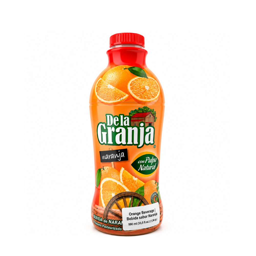 LDK08001 - Jugo De La Granja Naranja 12 / 990 ML