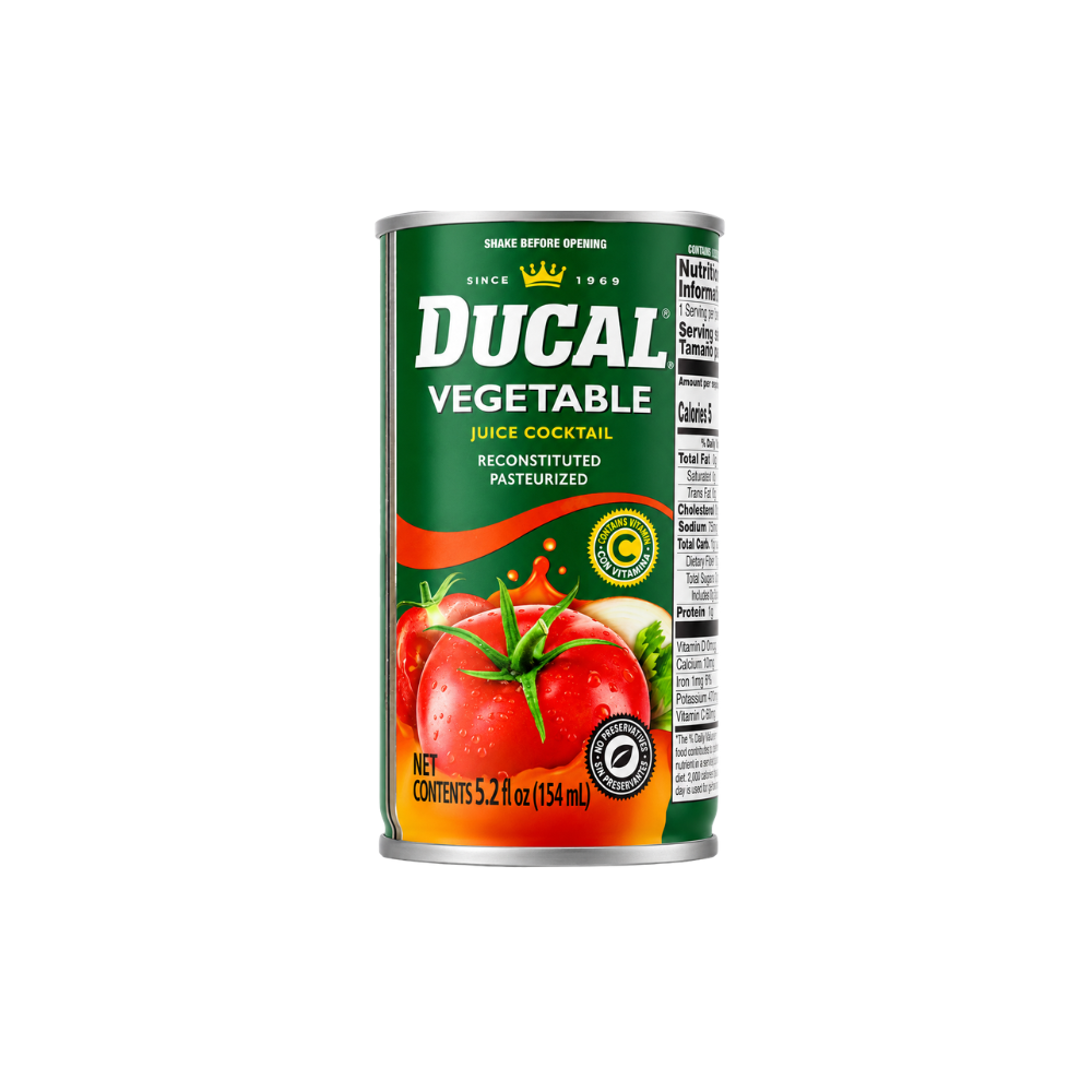 LDK0803 - Ducal Vegetable Jugo 48 x 5.5 Oz (154 ml)