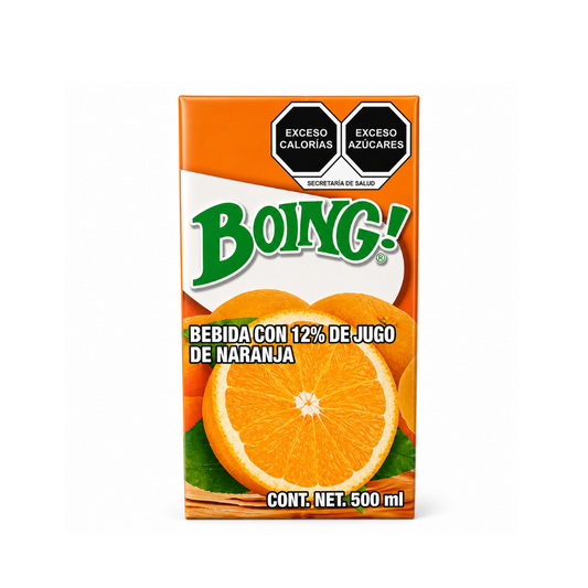 LDK11003 - Boing Naranja (Orange) Tetrapack 24 x 500 ml