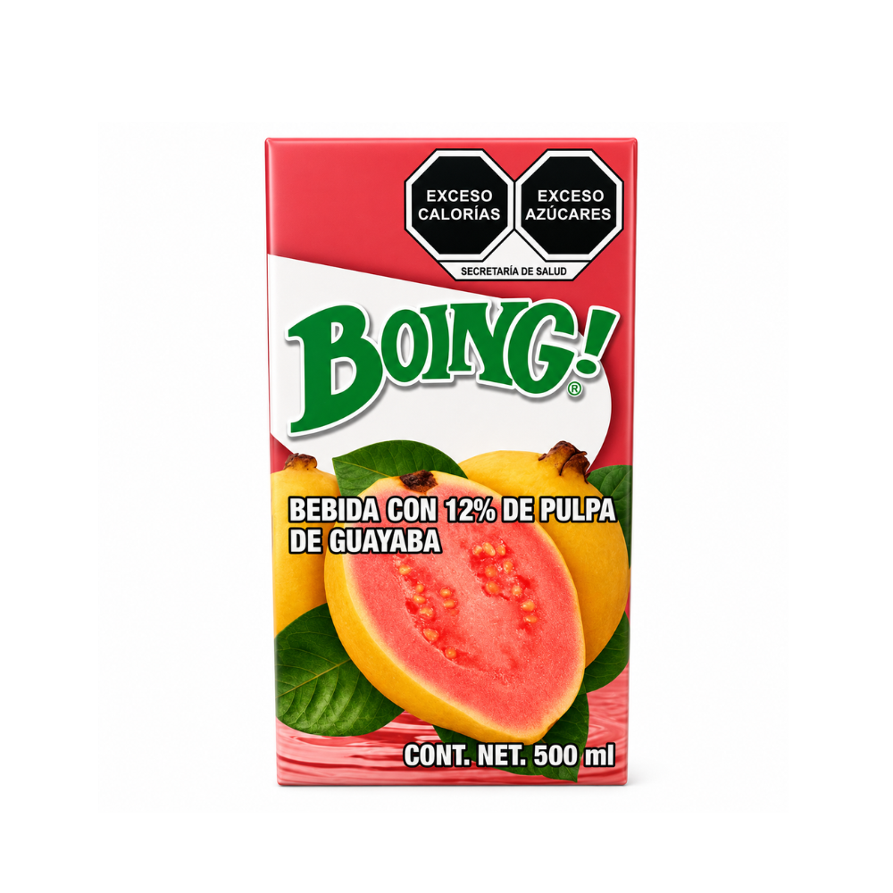 LDK11005 - Boing Guayaba (Guava Drink)  Tetrapack 24 x 500 ml