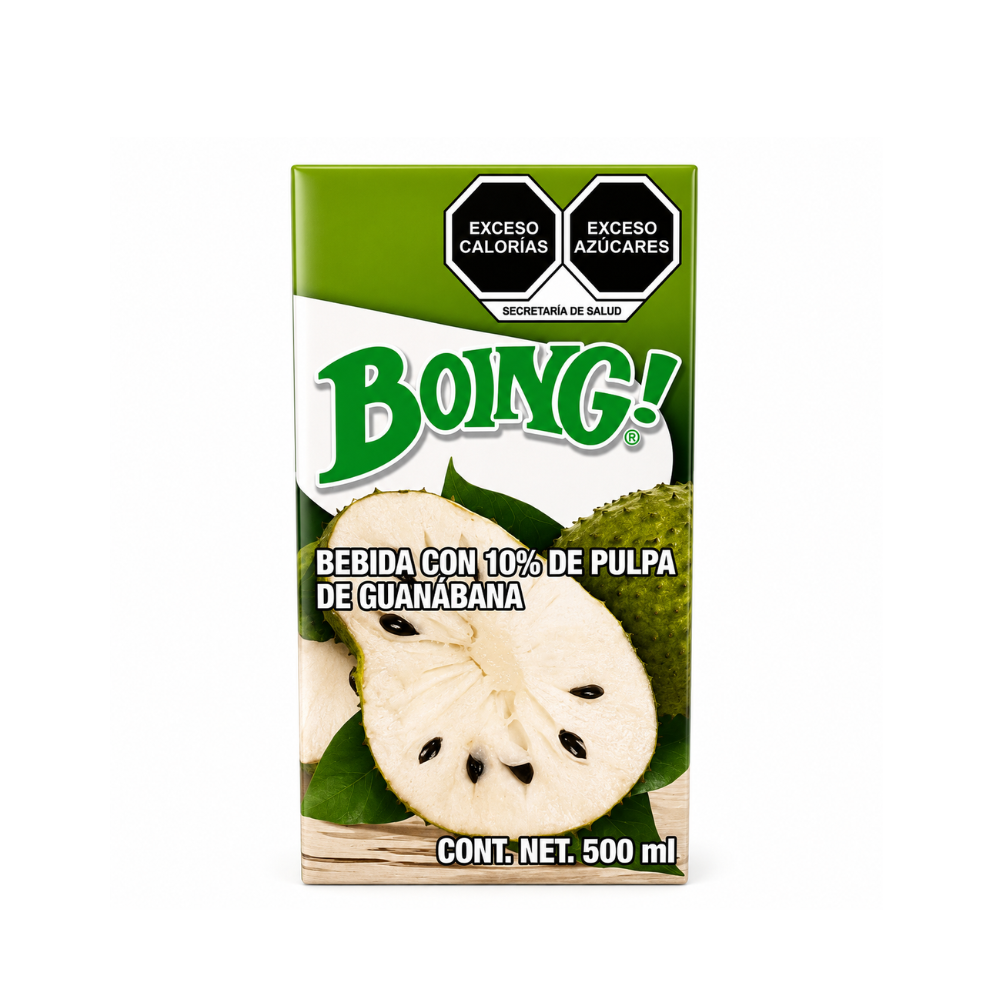 LDK11006 - Boing Guanabana Tetrapack 24 x 500 ml