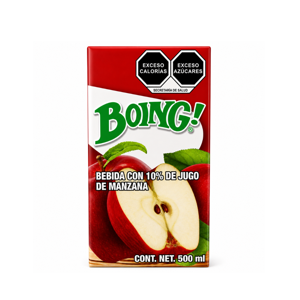 LDK11008 - Boing Manzana ( Apple) Tetrapack 24 x 500 ml