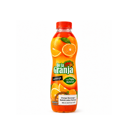 LDK11009 - Jugo Dela Granja Naranja 12 x 500 ml