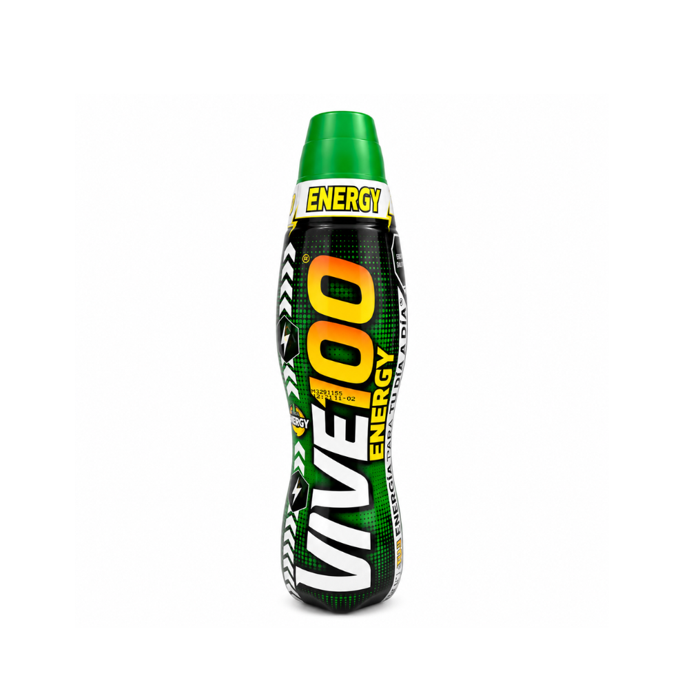 LDK11018 - Vive 100 Verde (Original) Energy Drink Plastic Bottle (Green) 24 x 500 ml