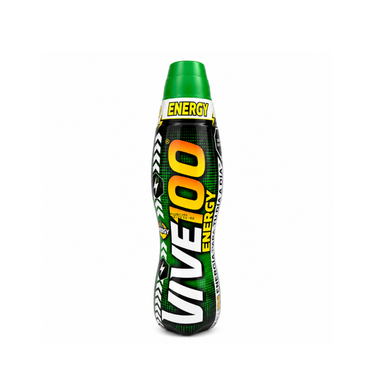 LDK11018 - Vive 100 Verde (Original) Energy Drink Plastic Bottle (Green) 24 x 500 ml
