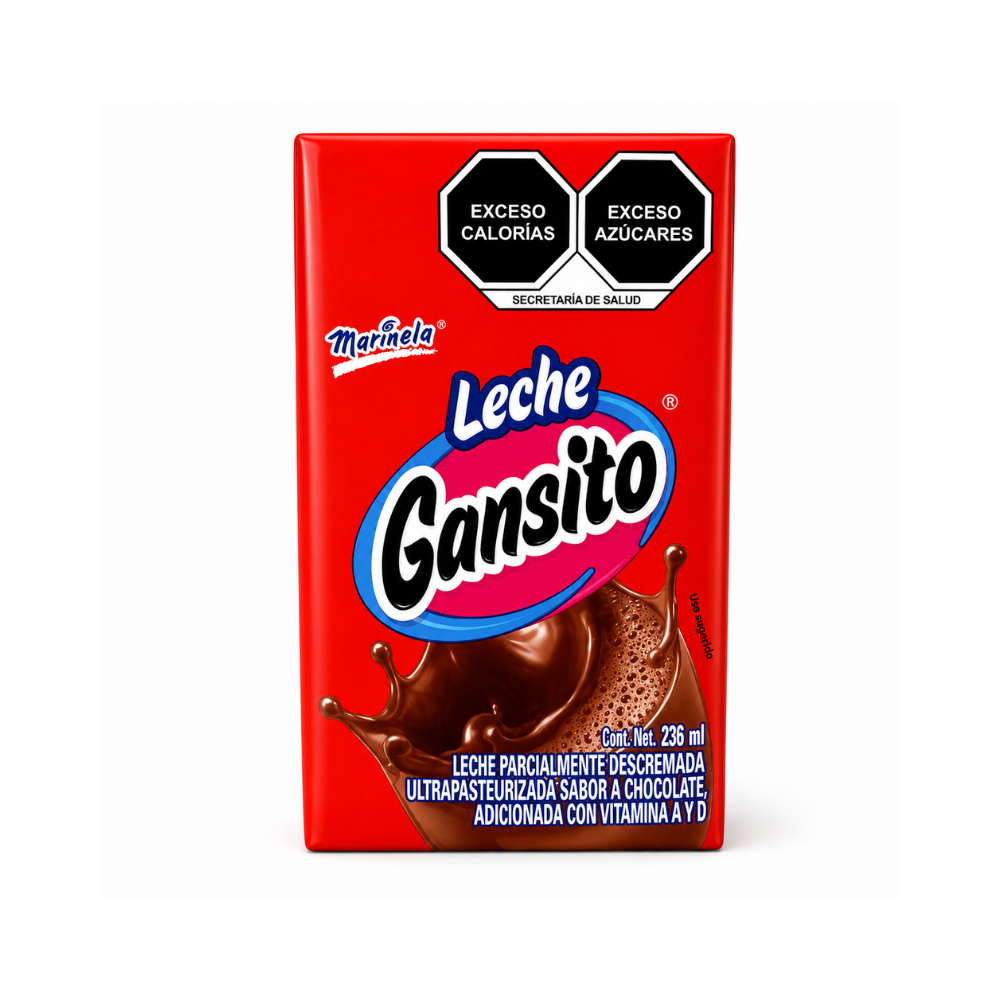 LDK22002 - Leche Gansito Tetrapack 27 x 233 ml