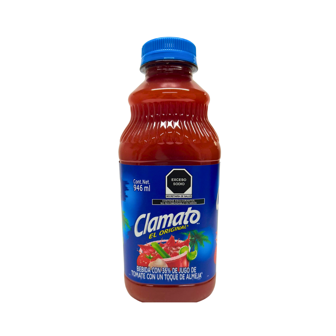 LDK30006 - Motts Clamato Drink Plastic Bottle 12/32 oz