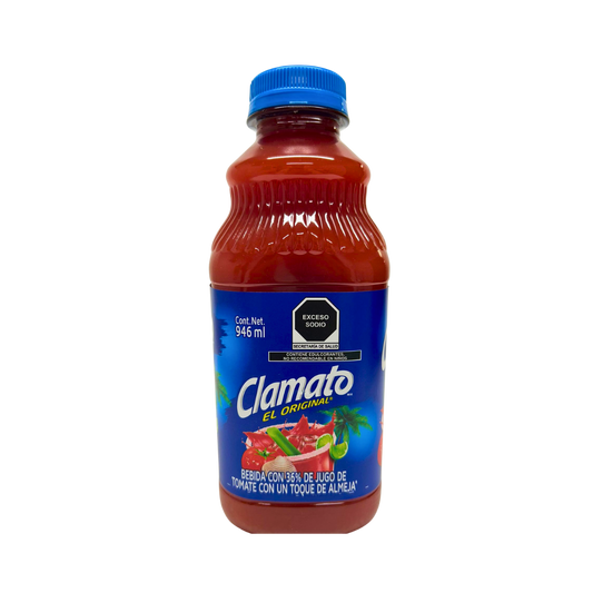 LDK30006 - Motts Clamato Drink Plastic Bottle 12/32 oz