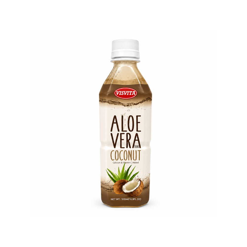 LDK29002 - VISVITA  Aloe Coco (Coconut) Drink Plastic Bottle 20 x 500 ml