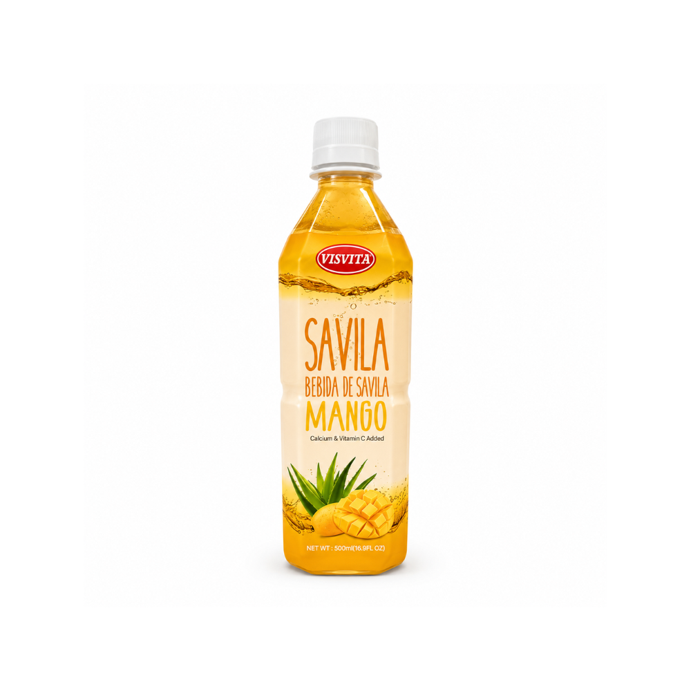 LDK29003 - VISVITA  Aloe Mango Drink Plastic Bottle 20 x 500 ml