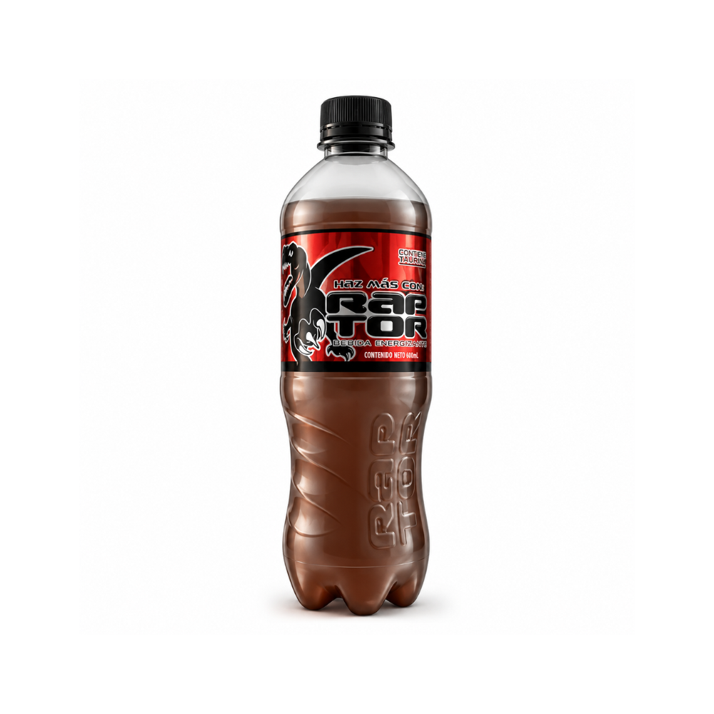 LDK30003 - Raptor Bebida Energizante Plastic Bottle 12 x 600 ml