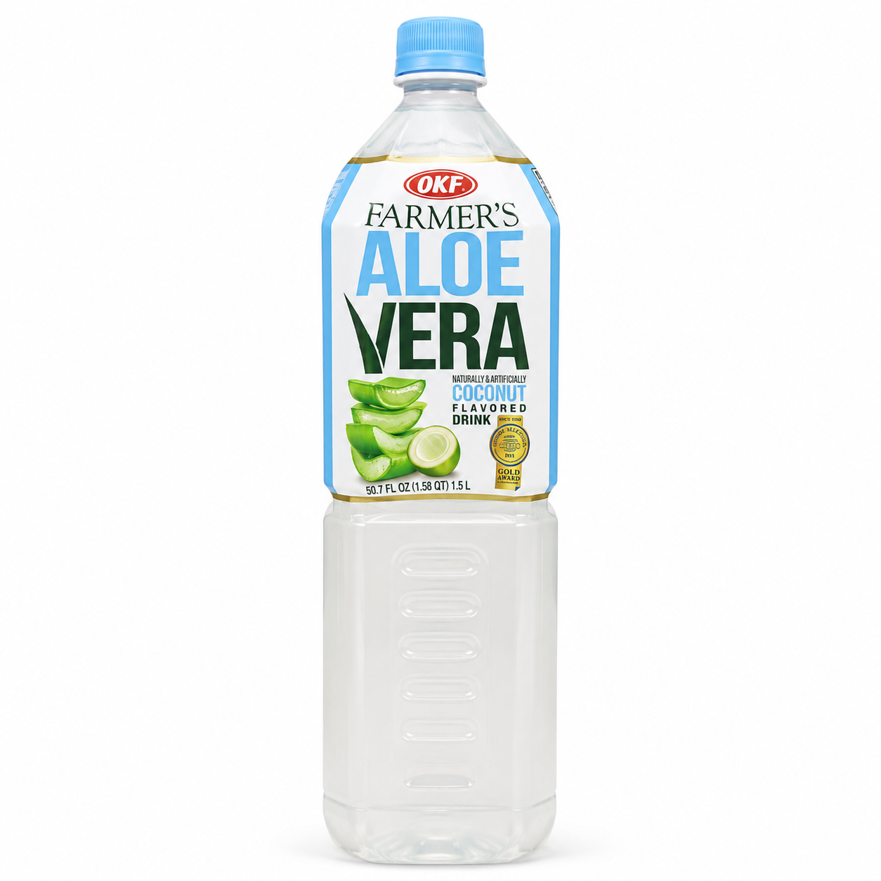 LDK320010 - OKF Aloe Vera Coconut Drink Plastic Bottle 12 x 50.7 oz