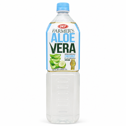 LDK320010 - OKF Aloe Vera Coconut Drink Plastic Bottle 12 x 50.7 oz