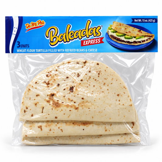 LFZ20A - DMP Wheat Tortilla Filled With Refried Beans and Cheese 12 x 425g