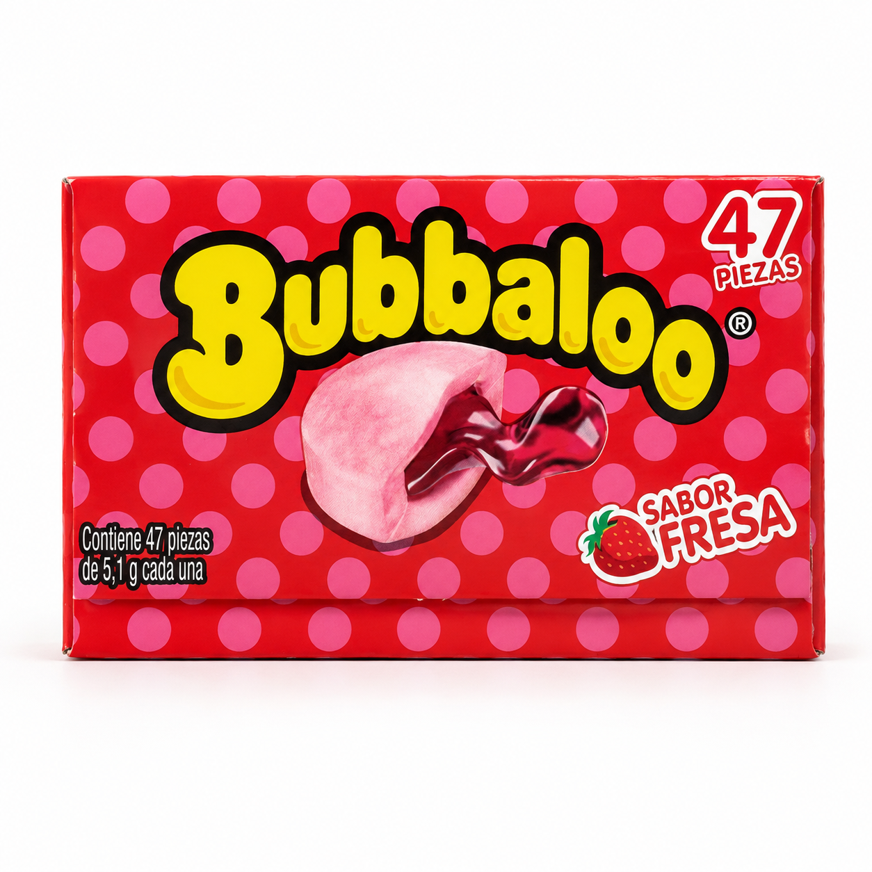 LGM0403 - Bubbaloo Fresa 47 x 5.1 g
