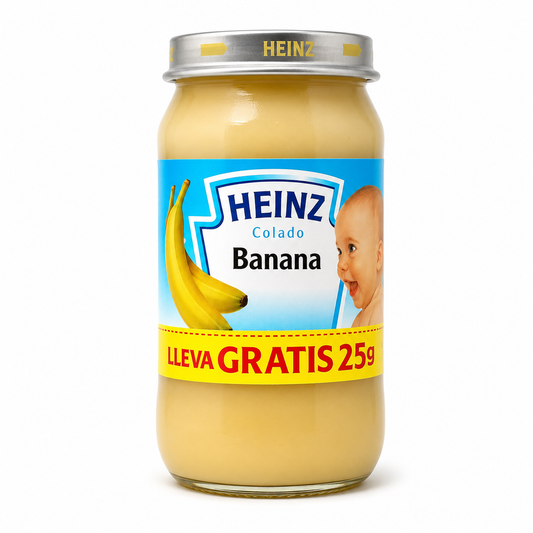 LJ0203 - Heinz Colado Banana  24 x 186 g