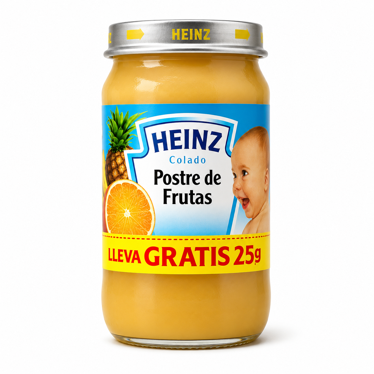 LJ0204 - Heinz Colado Postre de Frutas  24 x 186 g