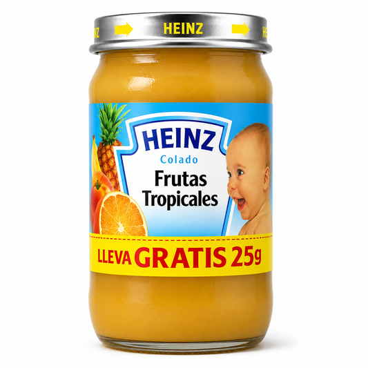 LJ0205 - Heinz Colado Frutas Tropicales  24 x 186 g