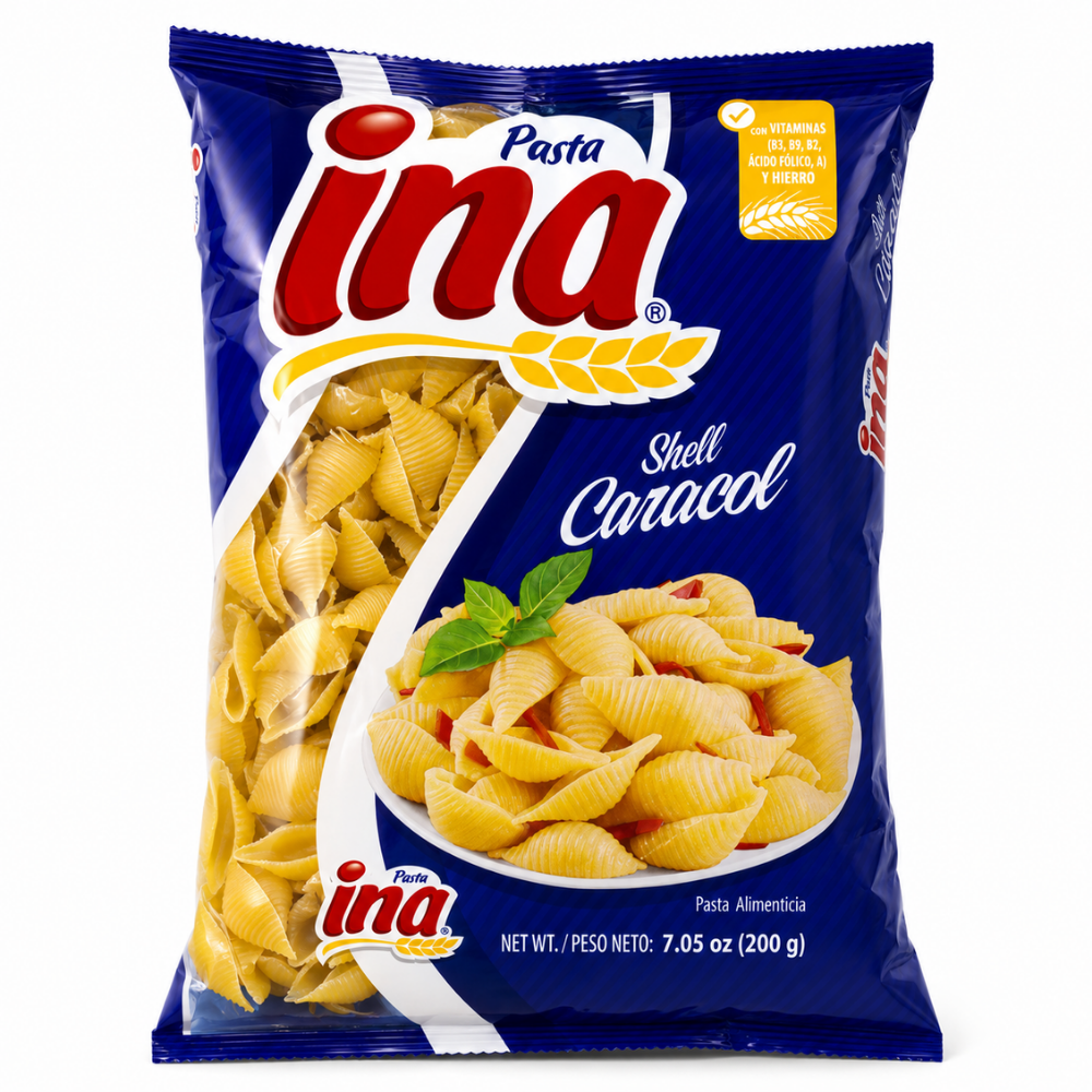 LND03 - ina Shell Caracol 20 x 200 g