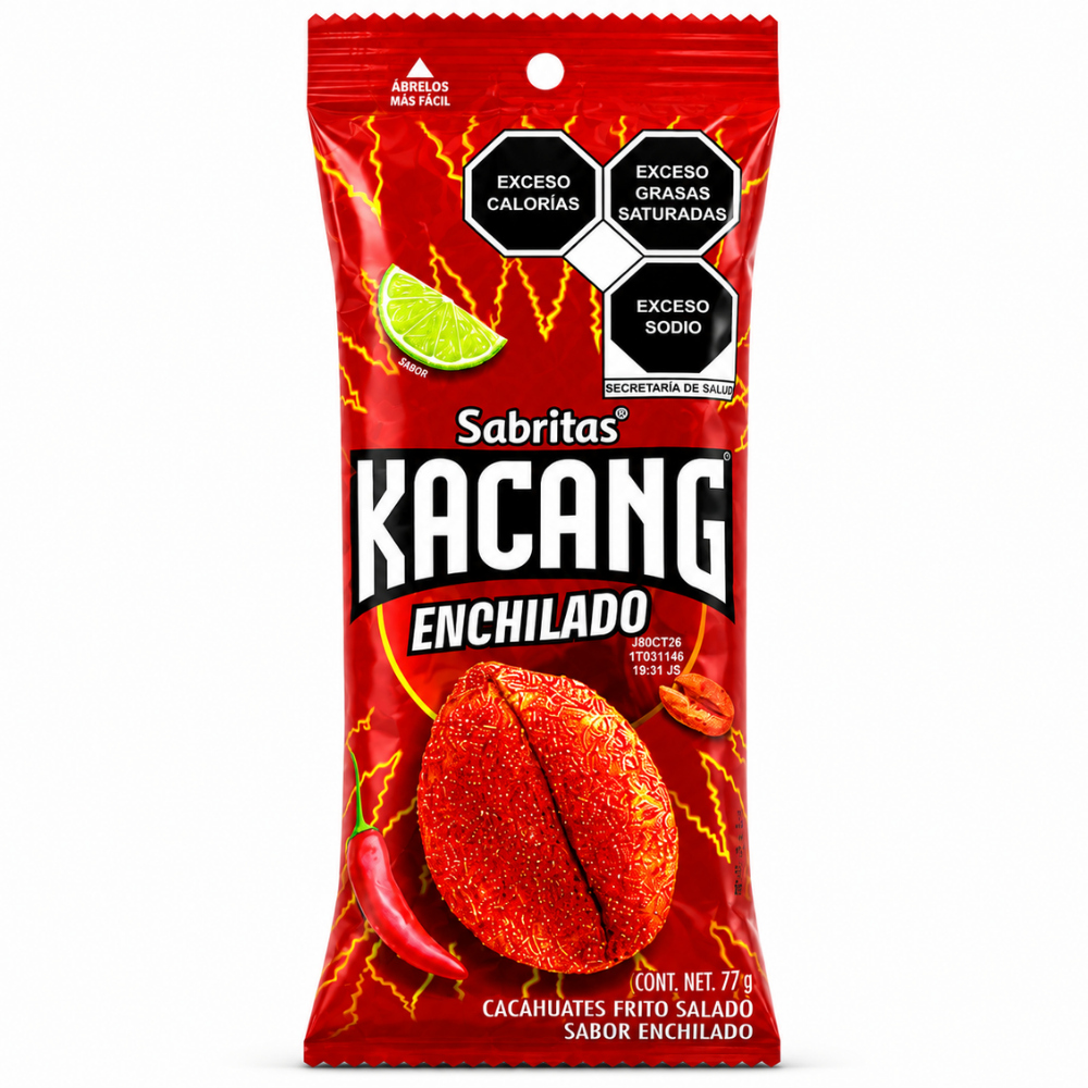 LNT0202 - Sabritas Kacang Enchilado 30  x 77 g
