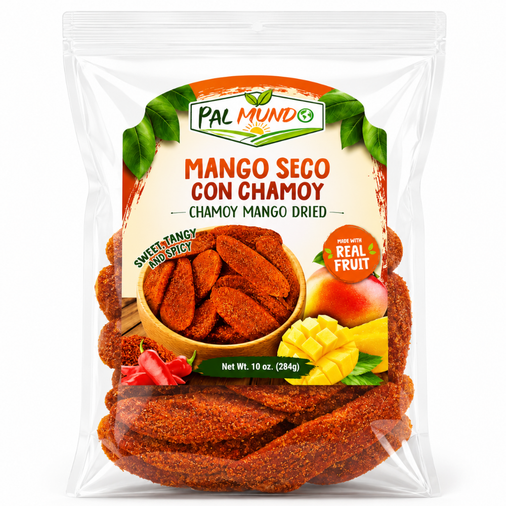 LNT0403 - PalMund Mango Seco con Chamoy ( Chamoy Mango Dried ) 16 x 10 Oz