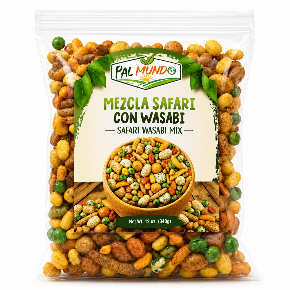 LNT0405 - PalMund Mezcal Safari Con Wasabi (Safari Wasabi Mix) 16 x 12 Oz