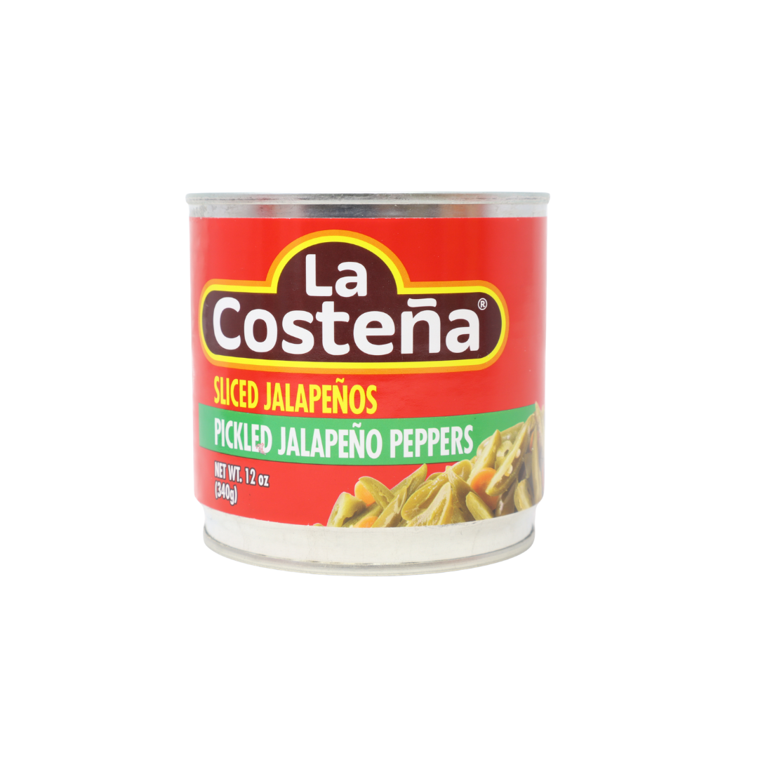 LPK0104 - La Costena Sliced Jalapeno 12 x 12 oz