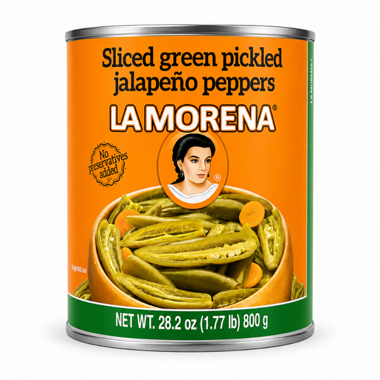 LPK0111 - La Morena Sliced Green Pickled 12 x 28.2 (800g)
